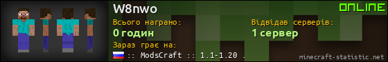 Юзербар 560x90 для W8nwo