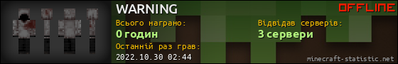 Юзербар 560x90 для WARNING