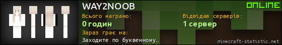 Юзербар 560x90 для WAY2NOOB
