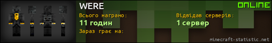 Юзербар 560x90 для WERE