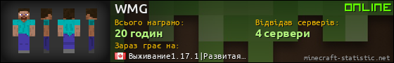 Юзербар 560x90 для WMG