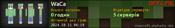 Юзербар 560x90 для WaCa