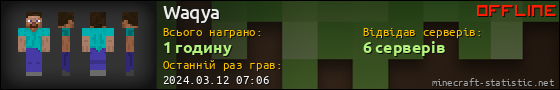 Юзербар 560x90 для Waqya