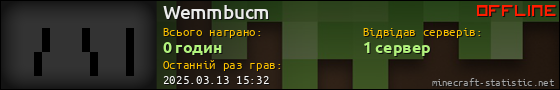 Юзербар 560x90 для Wemmbucm