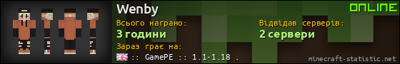 Юзербар 560x90 для Wenby