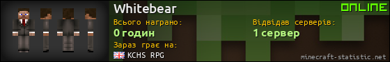 Юзербар 560x90 для Whitebear