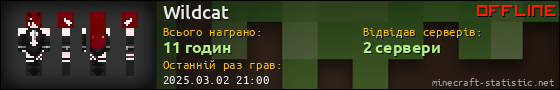 Юзербар 560x90 для Wildcat