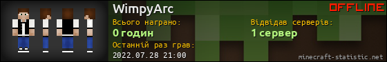 Юзербар 560x90 для WimpyArc