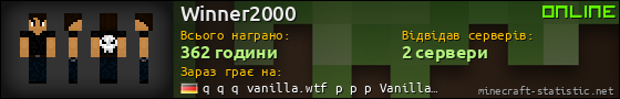 Юзербар 560x90 для Winner2000