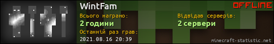 Юзербар 560x90 для WintFam