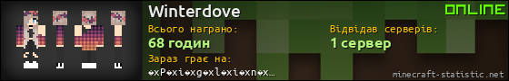 Юзербар 560x90 для Winterdove