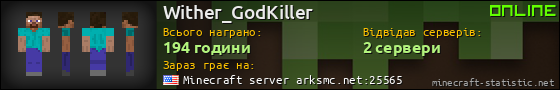 Юзербар 560x90 для Wither_GodKiller