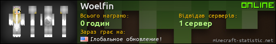 Юзербар 560x90 для Woelfin