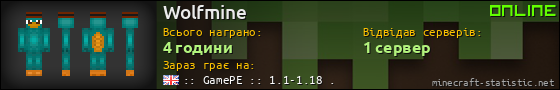 Юзербар 560x90 для Wolfmine