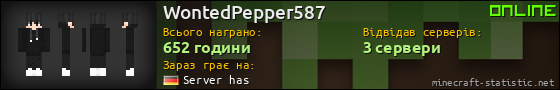 Юзербар 560x90 для WontedPepper587