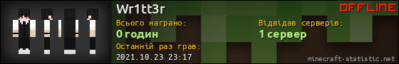 Юзербар 560x90 для Wr1tt3r