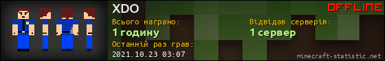 Юзербар 560x90 для XDO