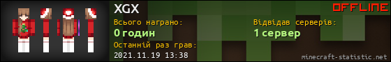 Юзербар 560x90 для XGX