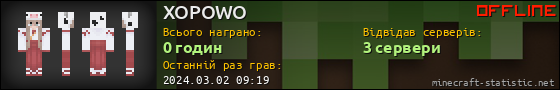 Юзербар 560x90 для XOPOWO