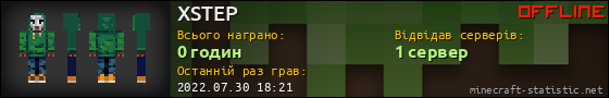 Юзербар 560x90 для XSTEP