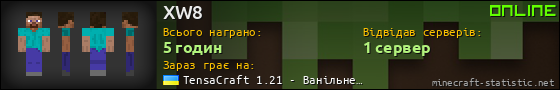 Юзербар 560x90 для XW8