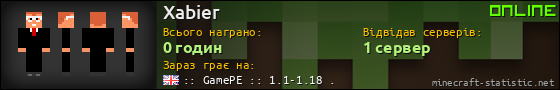 Юзербар 560x90 для Xabier
