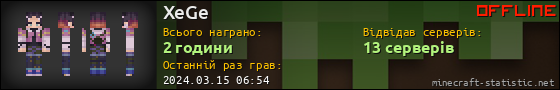 Юзербар 560x90 для XeGe