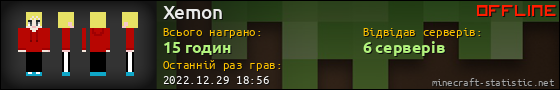 Юзербар 560x90 для Xemon