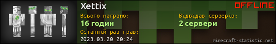 Юзербар 560x90 для Xettix