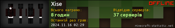 Юзербар 560x90 для Xise