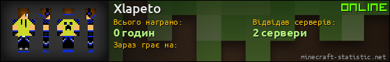 Юзербар 560x90 для Xlapeto