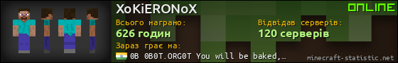 Юзербар 560x90 для XoKiERONoX