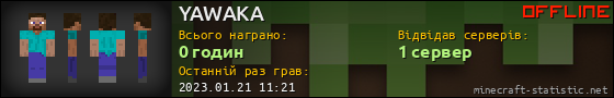 Юзербар 560x90 для YAWAKA