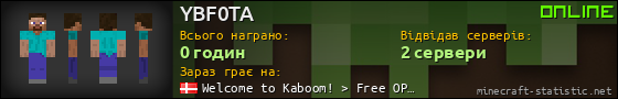 Юзербар 560x90 для YBF0TA