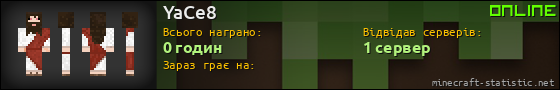 Юзербар 560x90 для YaCe8