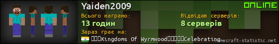 Юзербар 560x90 для Yaiden2009