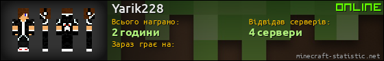 Юзербар 560x90 для Yarik228