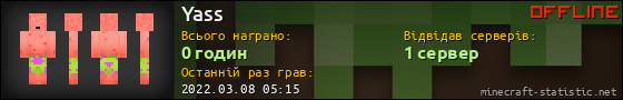 Юзербар 560x90 для Yass