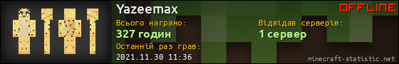 Юзербар 560x90 для Yazeemax