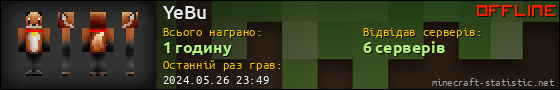 Юзербар 560x90 для YeBu