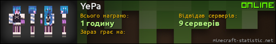 Юзербар 560x90 для YePa