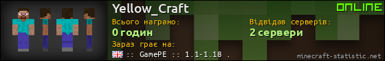 Юзербар 560x90 для Yellow_Craft