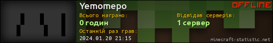 Юзербар 560x90 для Yemomepo