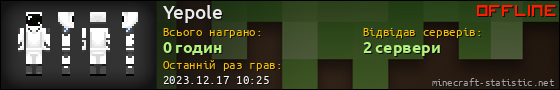 Юзербар 560x90 для Yepole