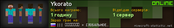 Юзербар 560x90 для Ykorato