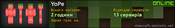 Юзербар 560x90 для YoPe