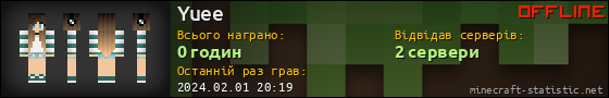 Юзербар 560x90 для Yuee