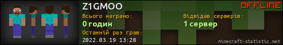 Юзербар 560x90 для Z1GMOO