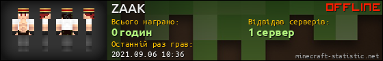 Юзербар 560x90 для ZAAK