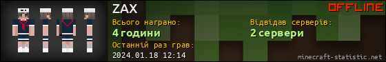 Юзербар 560x90 для ZAX